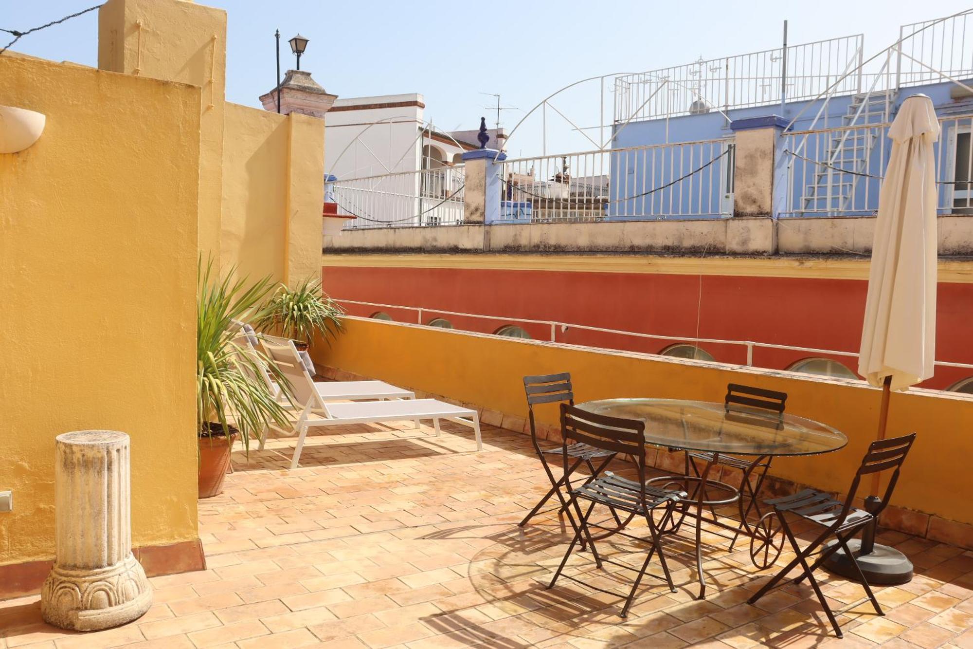 Fantastico Duplex Catedral, Terraza Privada Apartamento Sevilha Exterior foto